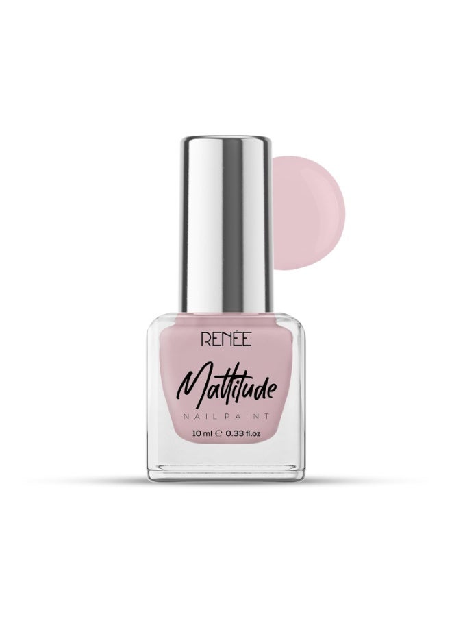 RENEE Mattitude Sombre Nude 10 ml, Top Coat Glossy 10 ml, Royale Rose 10 ml. - Image 2